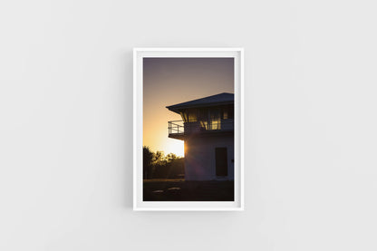 The Coast Guard tower in Kingscliff of Northern NSW. Australian Landscape Wall Art Prints by Explore By More. White Oak Print.