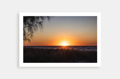 Coongul camp site on Fraser Island. Australian Landscape Wall Art Prints by Explore By More. Unframed Print.